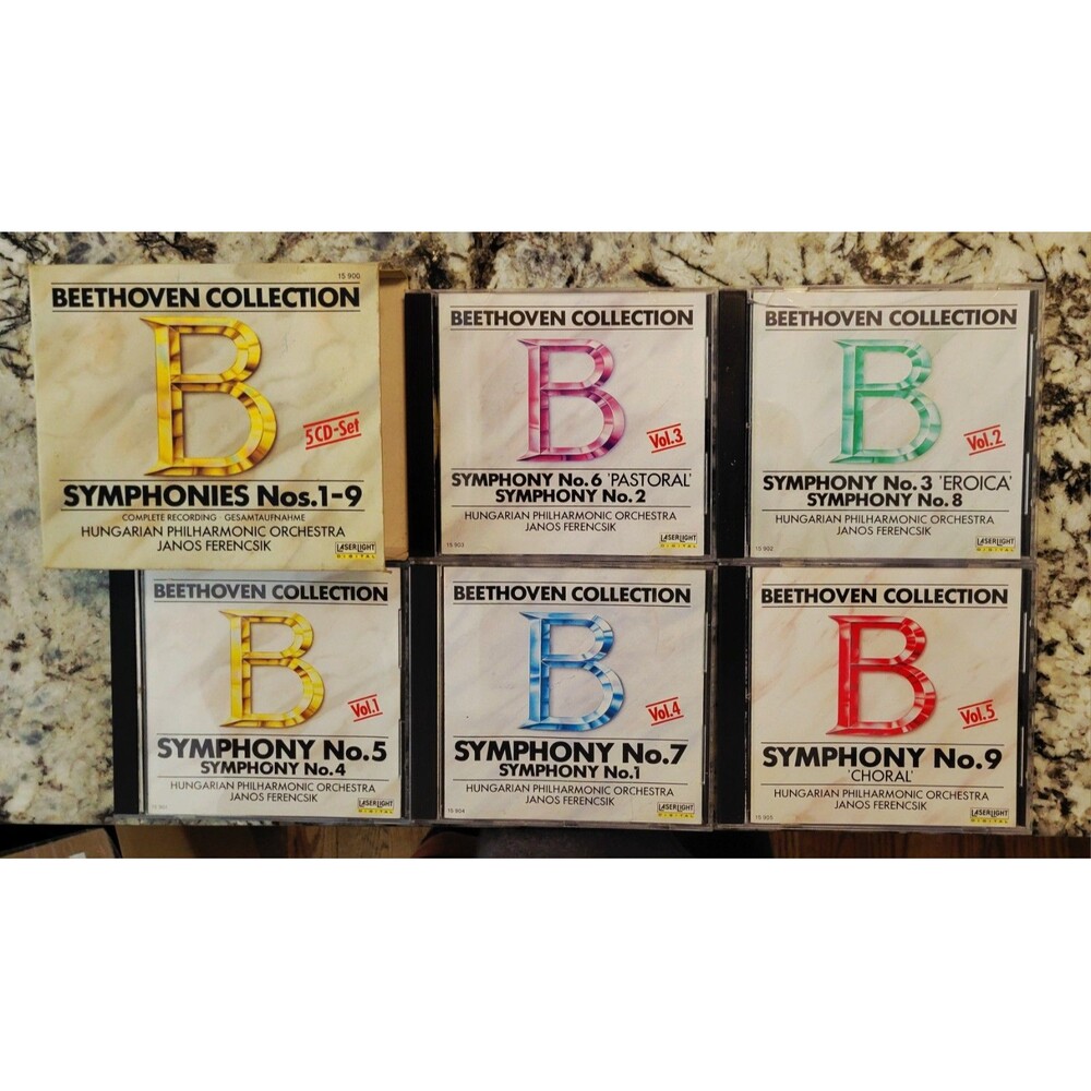 BEETHOVEN COLLECTION: SYMPHONIES 1-9 5 CD SPECIAL, HUNGARIAN PHILHARMONIC